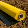 Black And Yellow Mulch Film